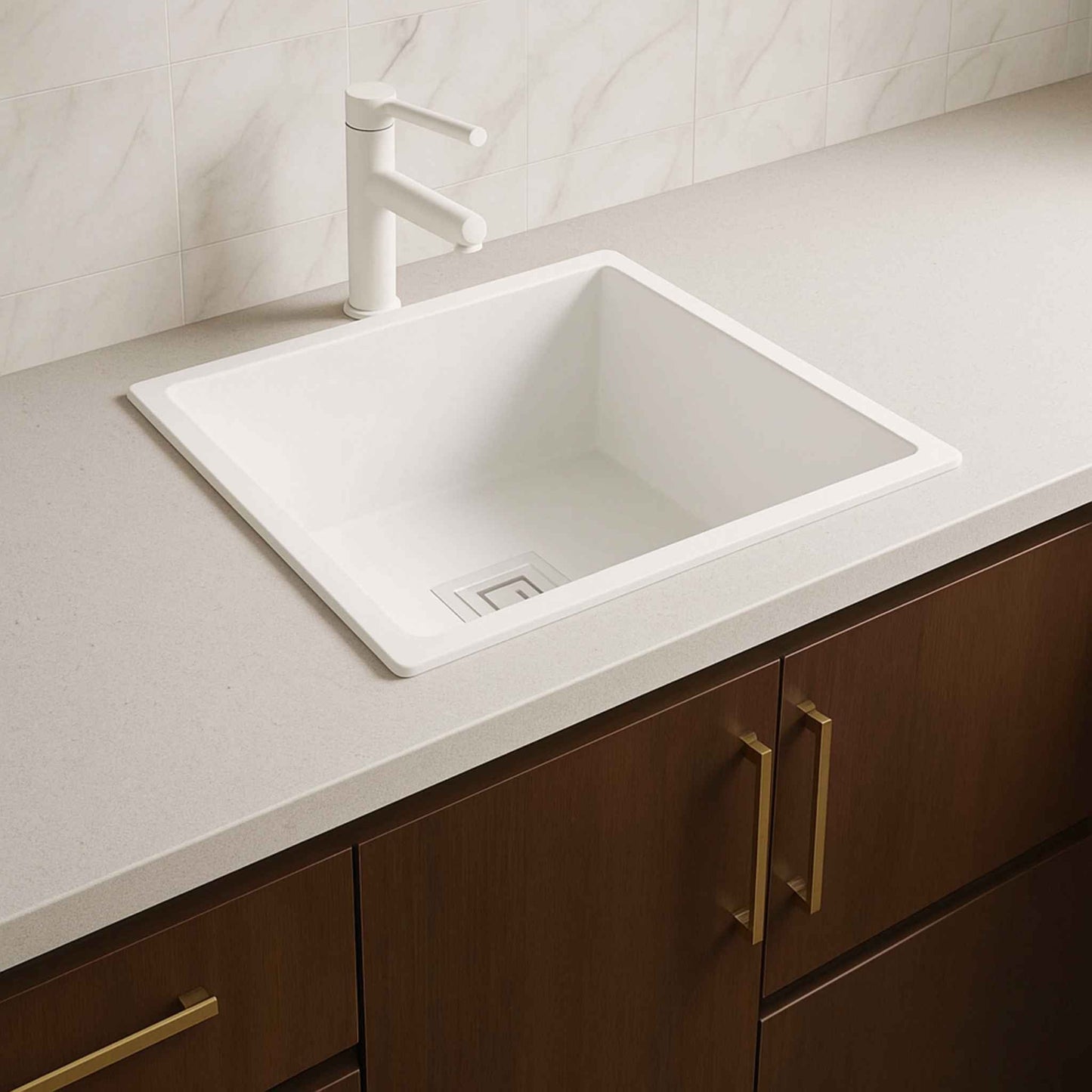 Culinox Series Pearl White Metallic Sink – perfect for luxury kitchen interiors