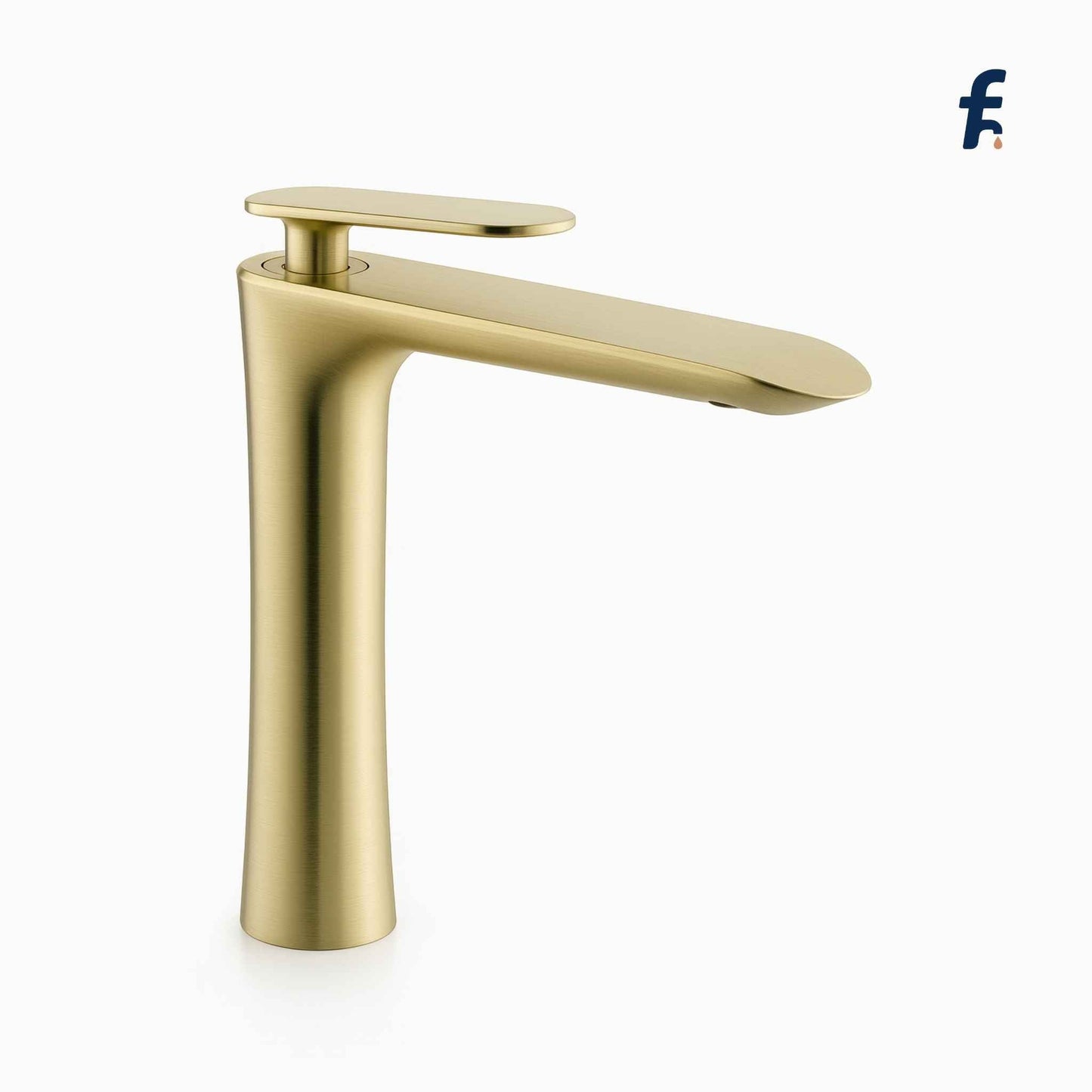 Brushed Brass Basin Faucet – Luxury Gold Tap for Modern Bathrooms AffordFitting's